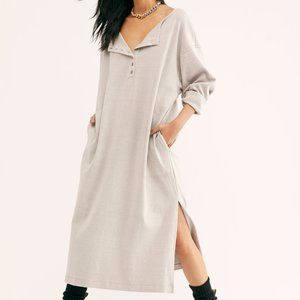 Knit Henley Midi